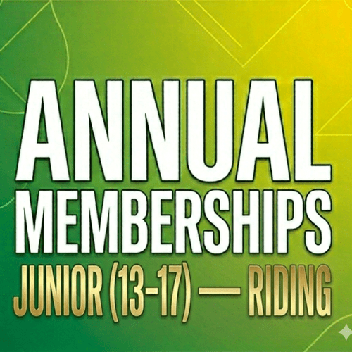 Annual Memberships Junior — Riding